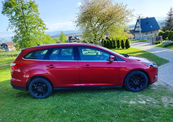 Ford Focus cena 36000 przebieg: 242107, rok produkcji 2014 z Piła małe 121